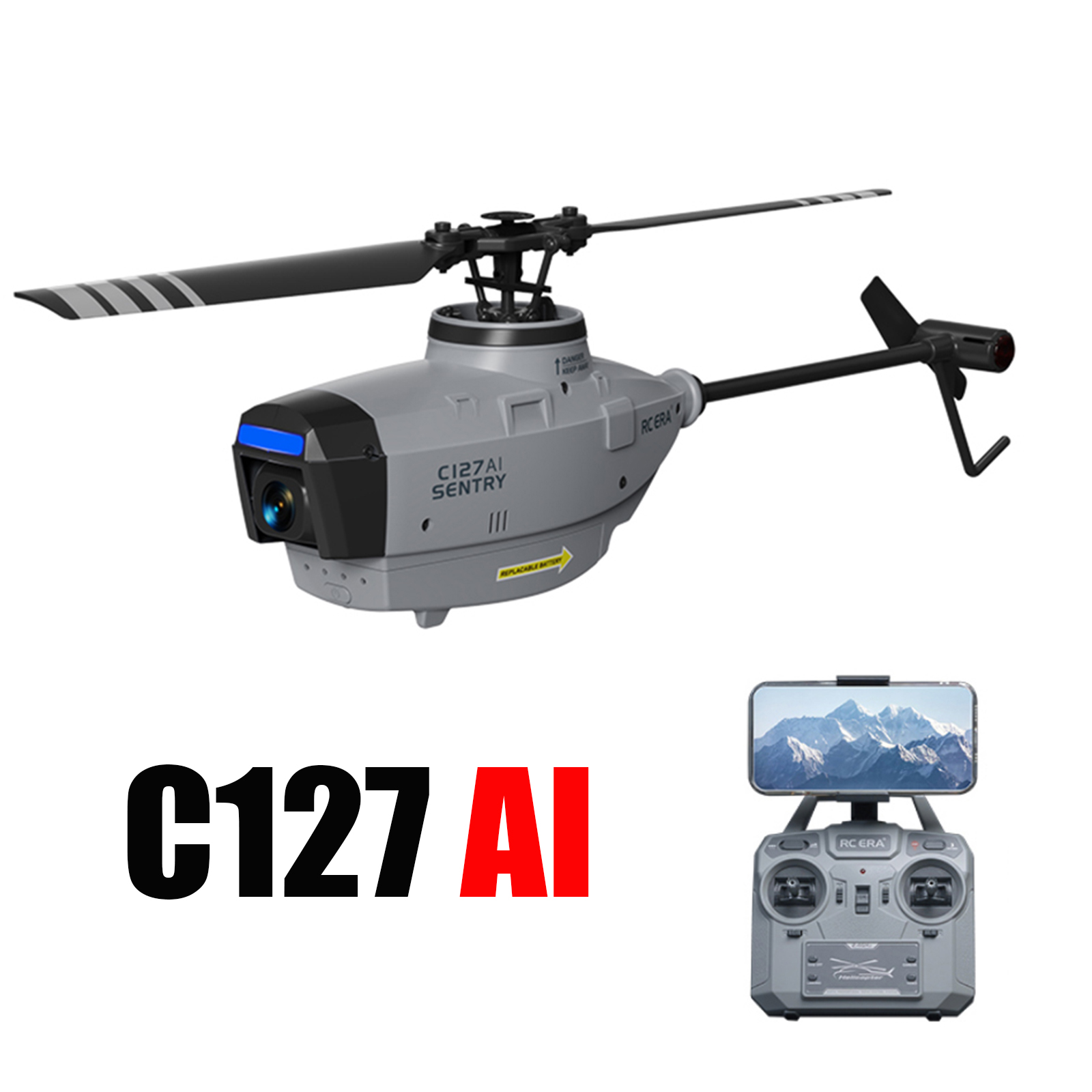RC ERA C127AI C127 C128 2.4G 6 - огляд і ціна Rc Helicopter Nitro