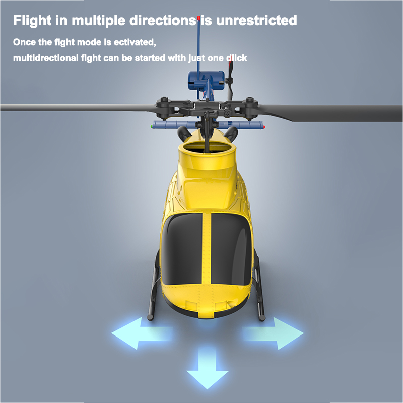 A60 RC Helicopter 2.4G 6-Aixs  - огляд і ціна Rc Helicopter Nitro