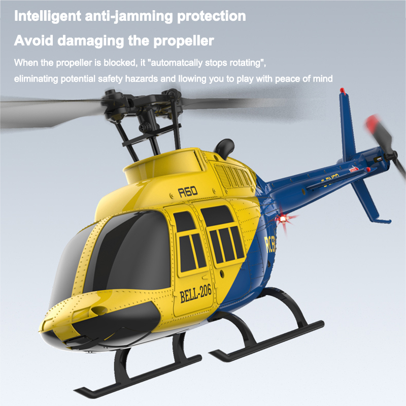 A60 RC Helicopter 2.4G 6-Aixs  - огляд і ціна Rc Helicopter Nitro