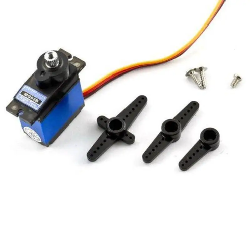 4PCS MG92B 13.8g 3.5KG Torque  - огляд і ціна Rc Helicopter Parts