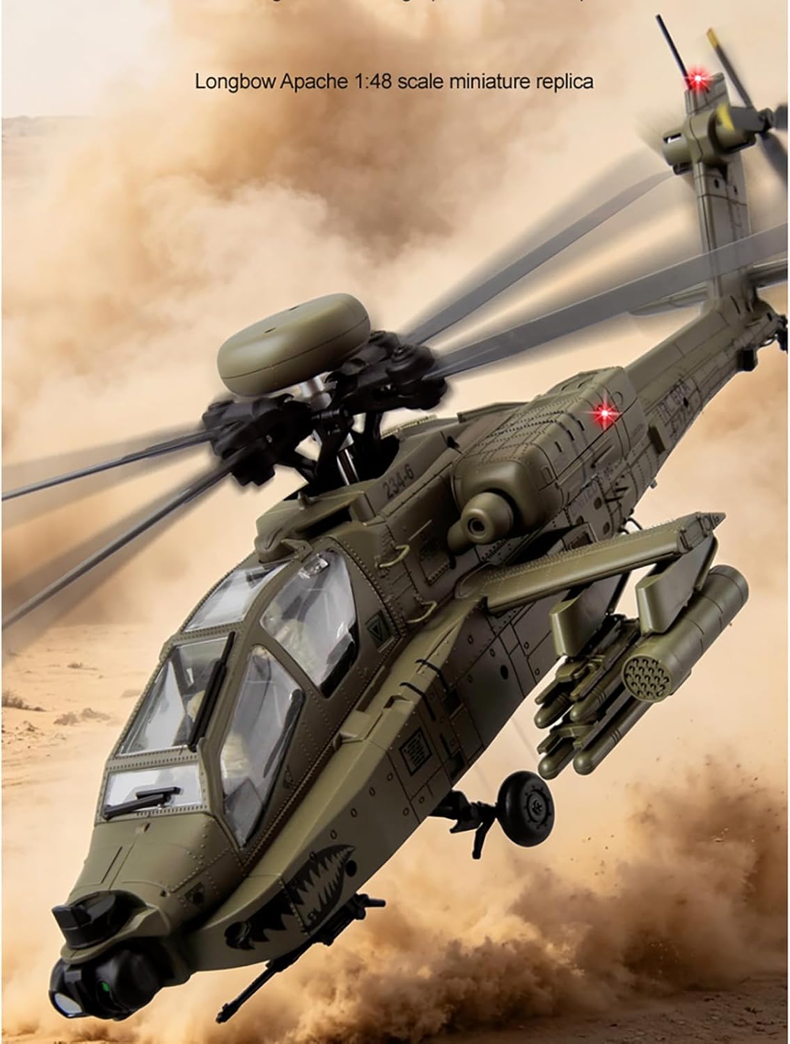 310MM 6CH C170 AH-64D Remote C - огляд і ціна Rc Helicopter Case