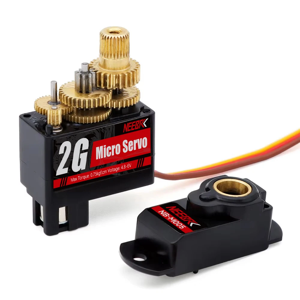 NEEBRC 2g Mini Servo Metal Gea - огляд і ціна Rc Helicopter Motor