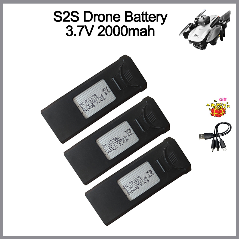 S2S Drone Battery 3.7V 2000mAh - огляд і ціна Eachine Drone E58