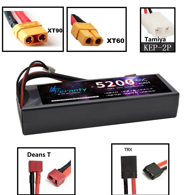 Lipo Battery 2s 5200mAh 7.4V 6 - огляд і ціна Rc Helicopter Case