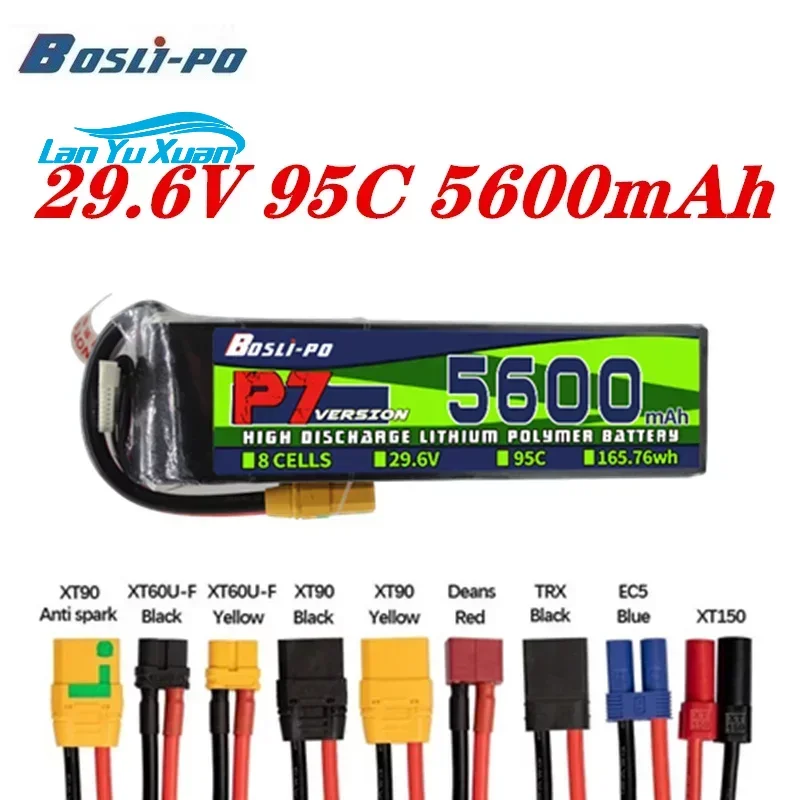 Bosli-po 8S 29.6V 5600m-Ah 95C - огляд і ціна Rc Helicopter Case