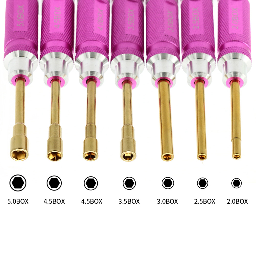 7 Piece 2-5MM Hexagonal Screwd - огляд і ціна Rc Helicopter Tool Kit